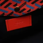 Versace Colorblock Calfskin Logo Crossbody (Версаче) — фото 8