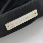 Miu Miu Lambskin Logo Crossbody (Миу Миу) — фото 8