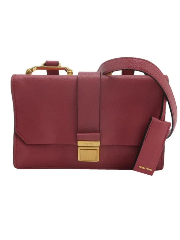 Винтажная сумка Miu Miu Lambskin Crossbody