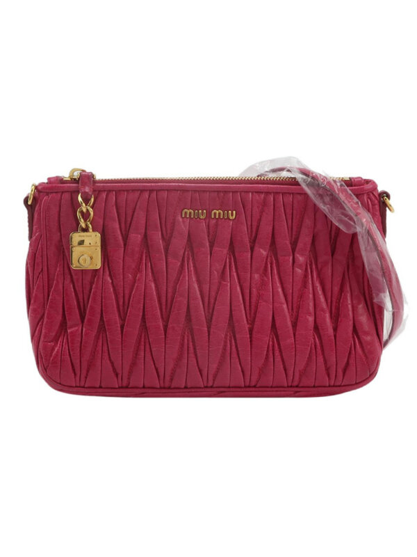 Miu Miu Logo Shoulder Bag — продано