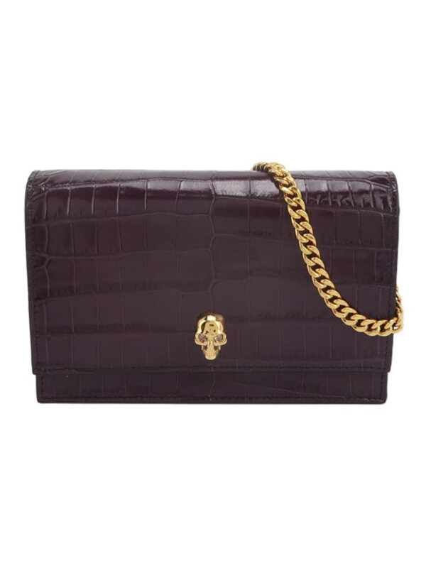 Винтажная сумка Alexander McQueen Skull