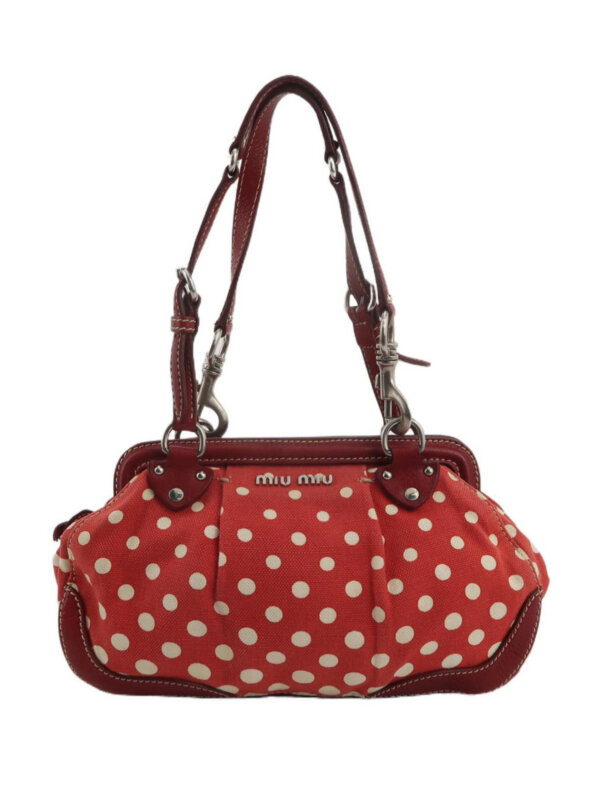 Miu Miu Logo Shoulder Bag — продано