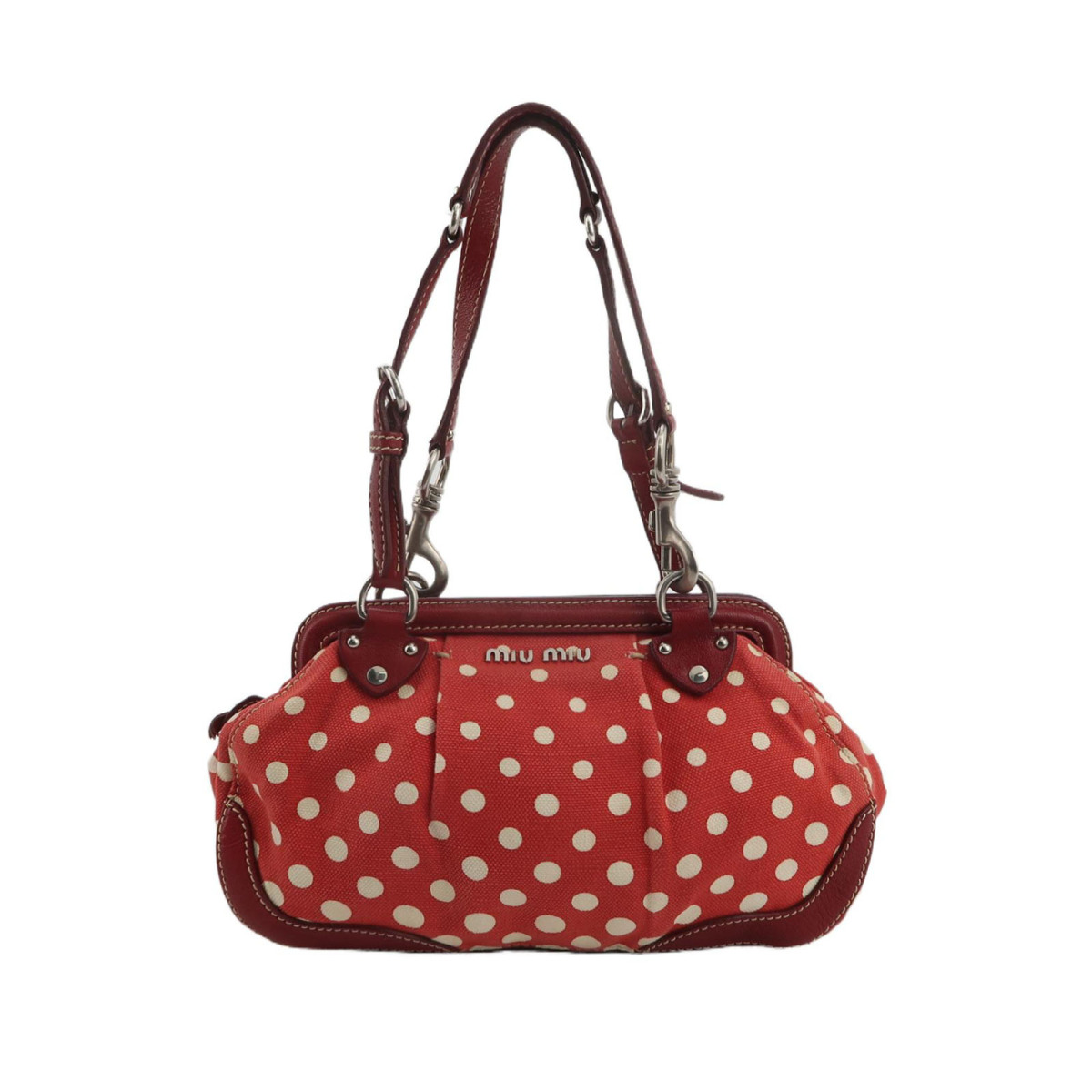 Miu Miu Logo Shoulder Bag — продано