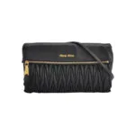 Miu Miu Lambskin Logo Crossbody — миниатюра 1