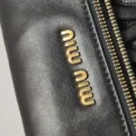 Miu Miu Lambskin Logo Crossbody — фото 15