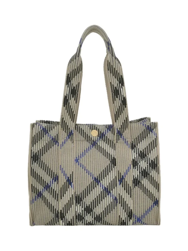Винтажная сумка Burberry Colorblock Shoulder Bag