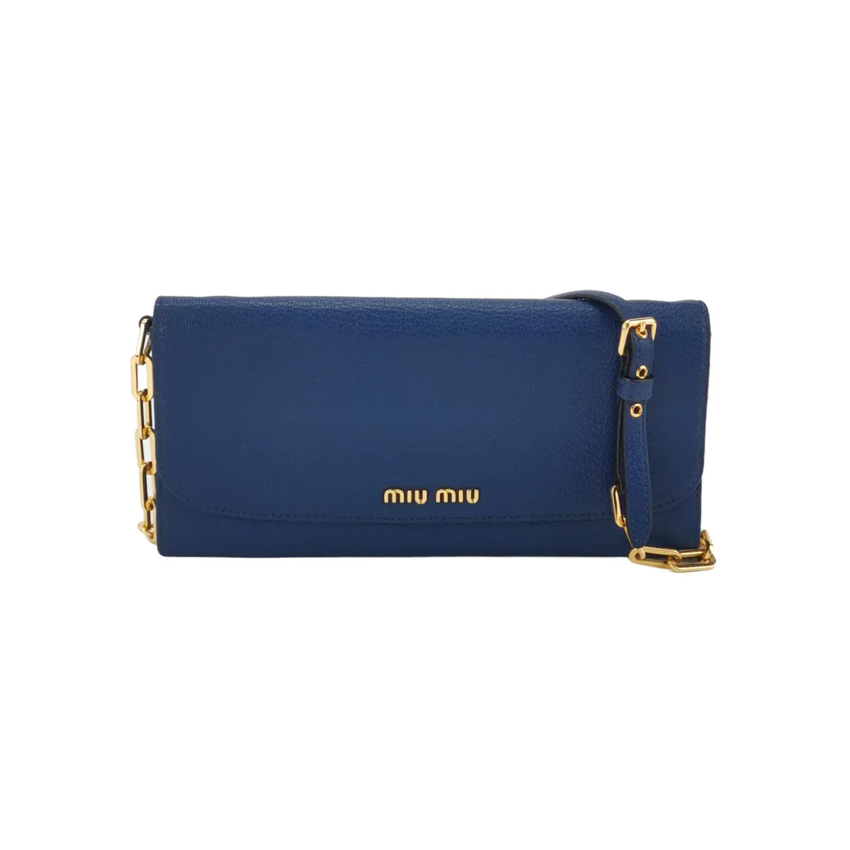 Miu Miu Lambskin Logo Crossbody (Миу Миу) — фото 1