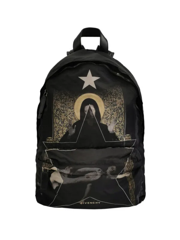Винтажная сумка Givenchy Colorblock Calfskin Backpack