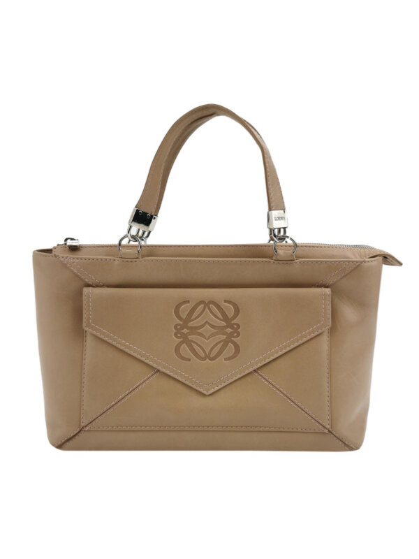 Винтажная сумка Loewe Logo Handbag