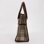Burberry Colorblock Calfskin Logo Handbag — фото 4