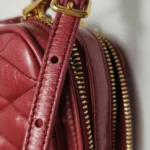 Miu Miu Waxed Calfskin Logo Crossbody (Миу Миу) — фото 11