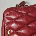 Miu Miu Waxed Calfskin Logo Crossbody — фото 18