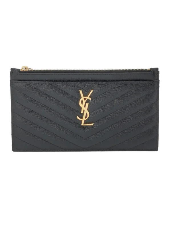 Винтажная сумка Saint Laurent Quilted Calfskin Clutch