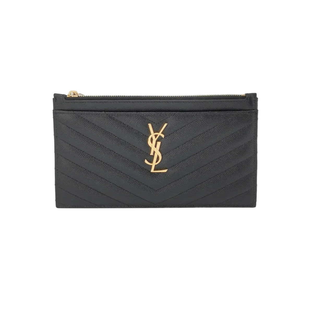 Saint Laurent Quilted Calfskin Clutch (Сен Лоран) — фото 1