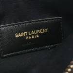 Saint Laurent Quilted Calfskin Clutch (Сен Лоран) — фото 7