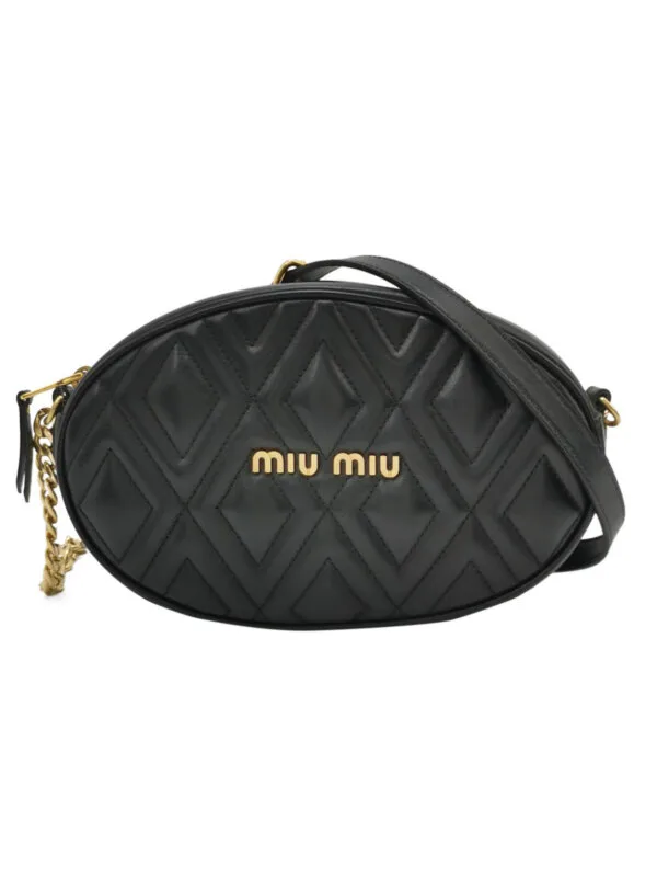 Miu Miu Logo Shoulder Bag — продано