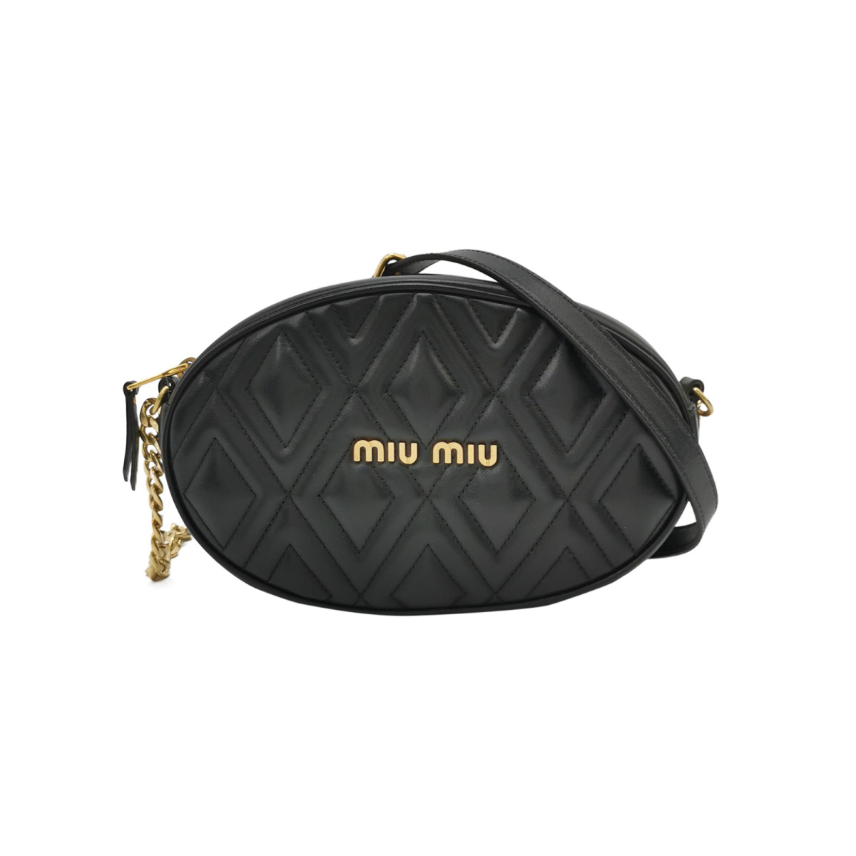 Miu Miu Logo Shoulder Bag — фото 1