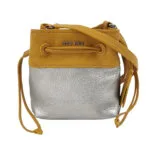 Miu Miu Colorblock Lambskin Logo Shoulder Bag — миниатюра 1