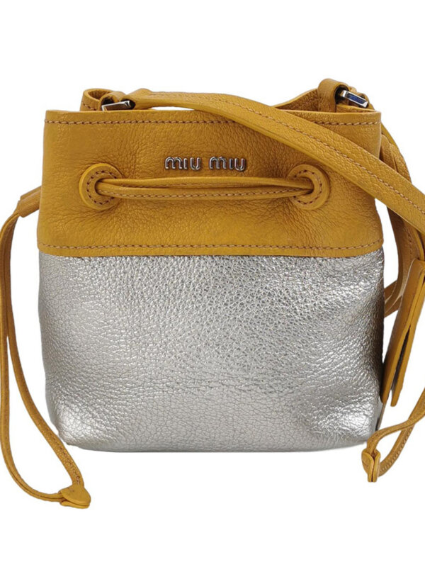 Miu Miu Logo Shoulder Bag
