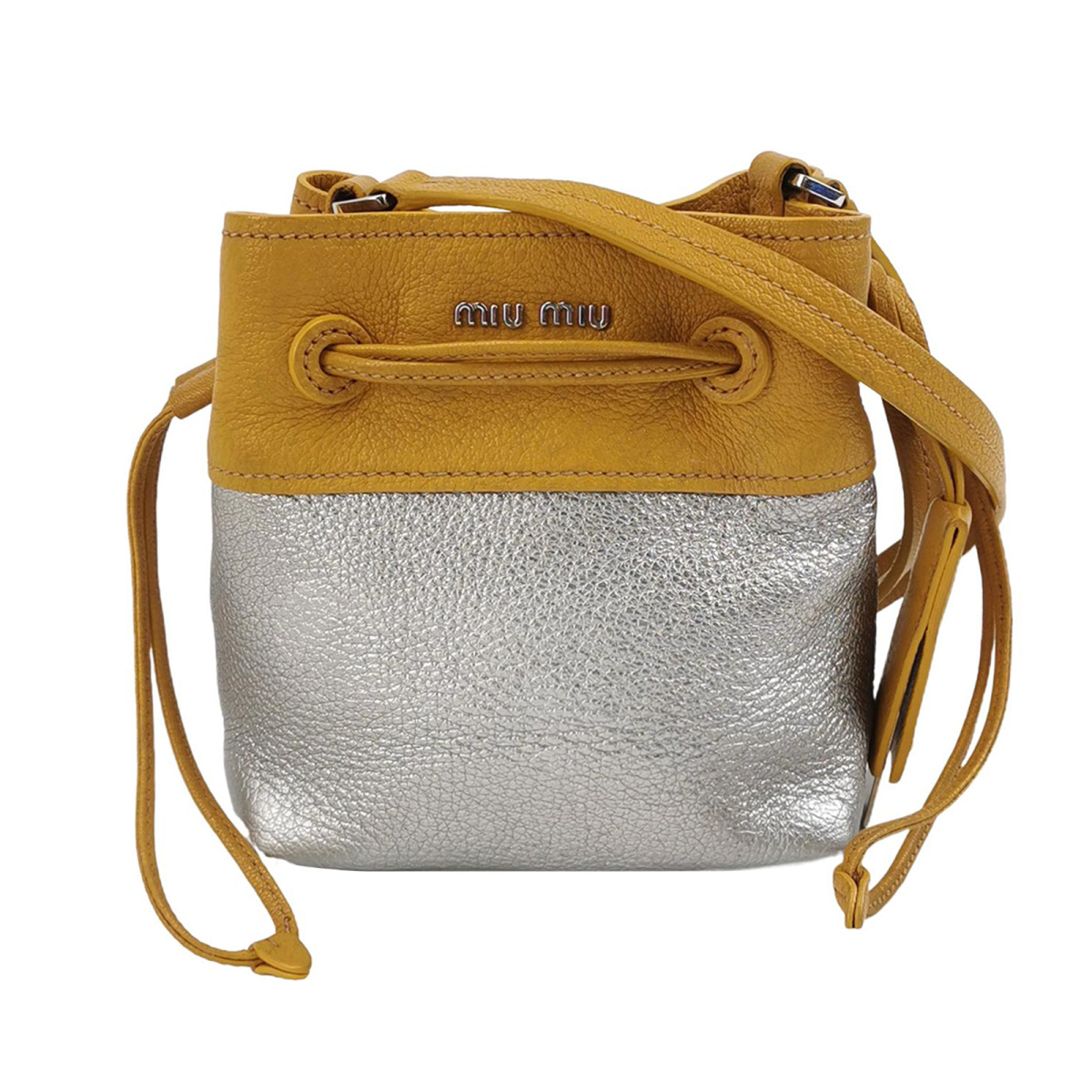 Miu Miu Logo Shoulder Bag — фото 1