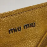 Miu Miu Colorblock Lambskin Logo Shoulder Bag — фото 13