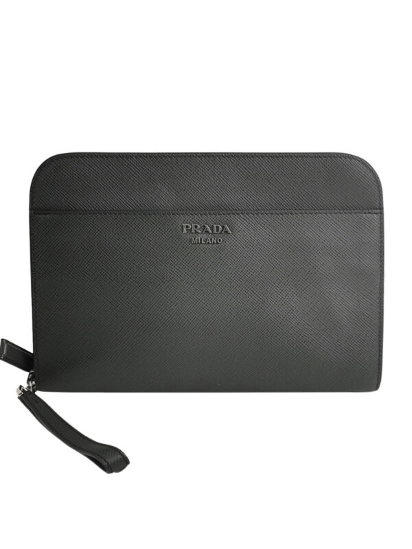 Prada Logo Clutch — продано