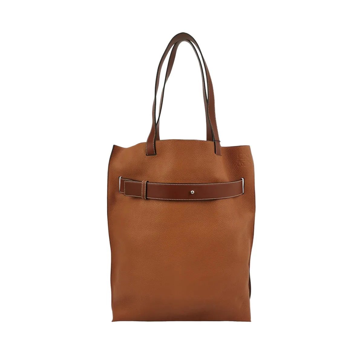 Loewe Colorblock Calfskin Shoulder Bag (Лоэве) — фото 1