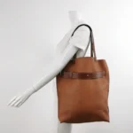 Loewe Colorblock Calfskin Shoulder Bag (Лоэве) — фото 2