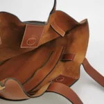 Loewe Colorblock Calfskin Shoulder Bag (Лоэве) — фото 7