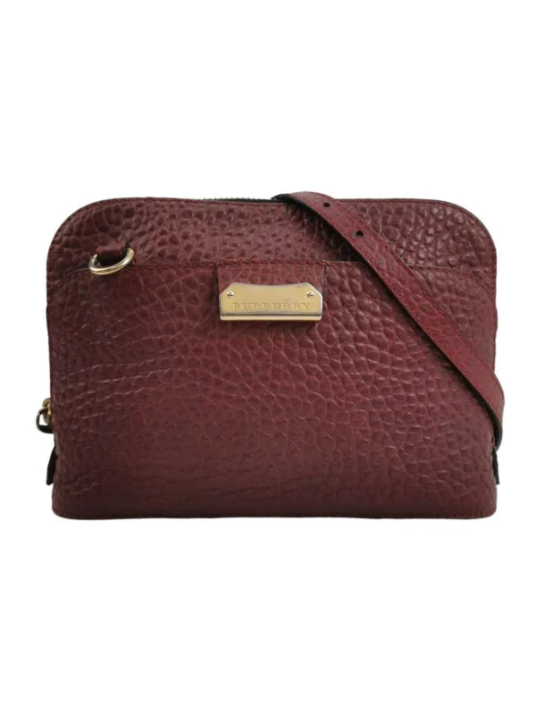 Винтажная сумка Burberry Calfskin Logo Crossbody