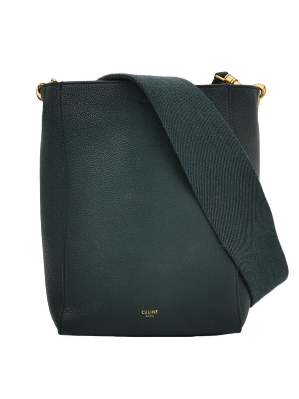 Celine Sangle Bucket Logo