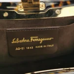 Ferragamo Calfskin Logo Handbag — фото 8