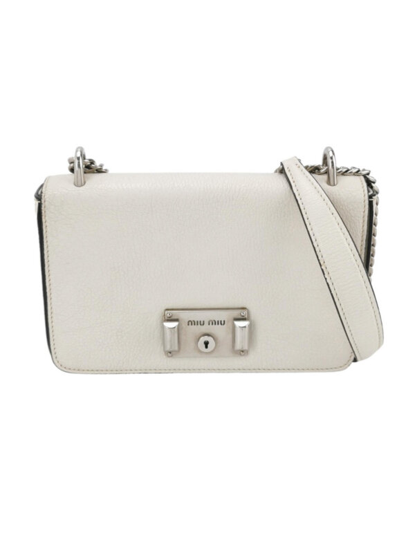 Miu Miu Logo Shoulder Bag — продано