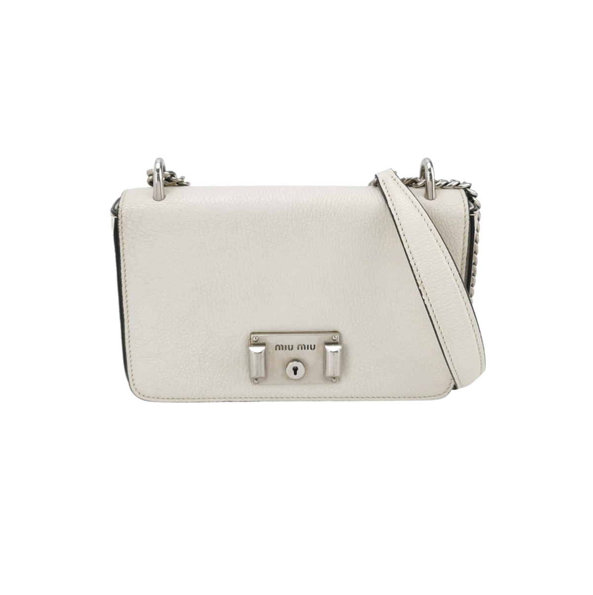 Miu Miu Logo Shoulder Bag — продано