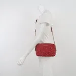 Miu Miu Quilted Calfskin Logo Crossbody — фото 2