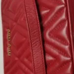 Miu Miu Quilted Calfskin Logo Crossbody — фото 21