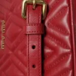 Miu Miu Quilted Calfskin Logo Crossbody — фото 24