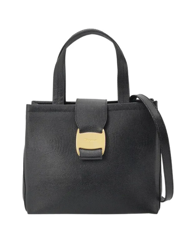 Винтажная сумка Ferragamo Calfskin Logo Crossbody