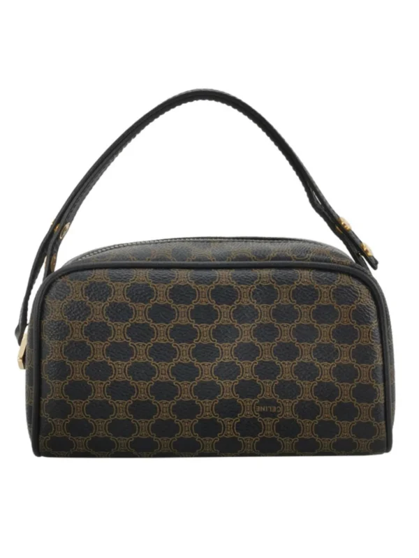 Винтажная сумка Celine Printed Calfskin Handbag