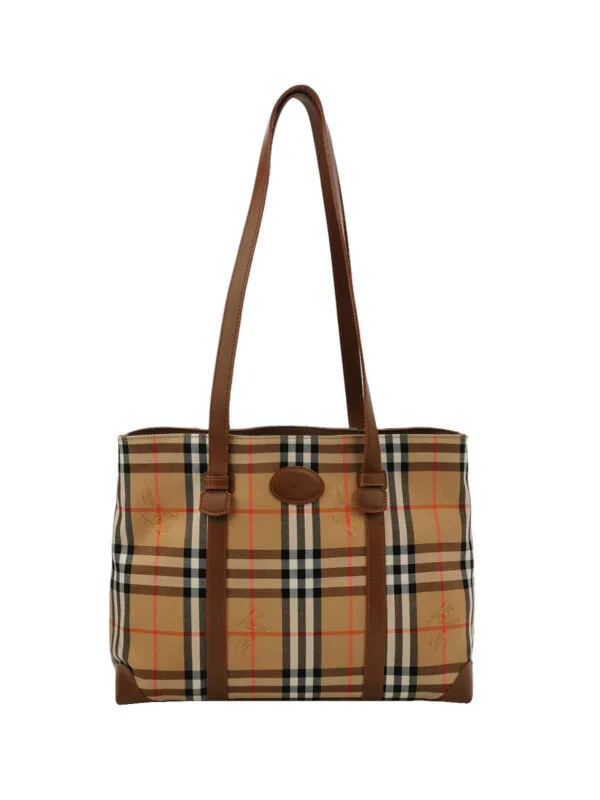 Burberry Colorblock Calfskin Shoulder Bag