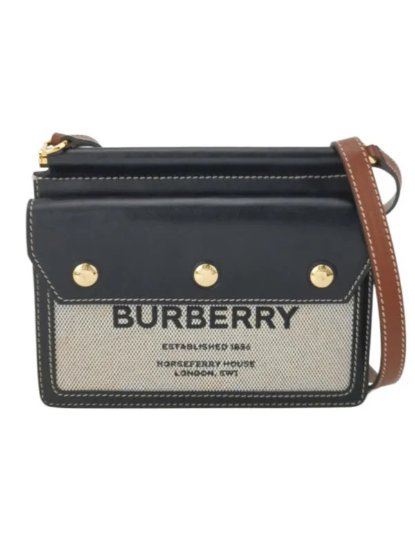 Винтажная сумка Burberry Title Logo