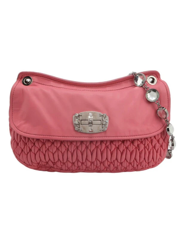 Винтажная сумка Miu Miu Quilted Lambskin Crossbody