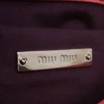 Miu Miu Quilted Lambskin Crossbody — фото 8