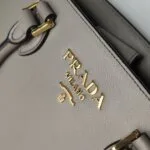 Prada Calfskin Logo Shoulder Bag — фото 12