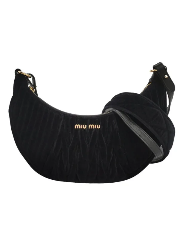 Винтажная сумка Miu Miu Lambskin Logo Crossbody