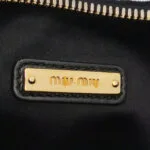 Miu Miu Lambskin Logo Crossbody — фото 8