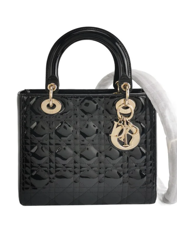 Винтажная сумка Dior Lady Dior Logo