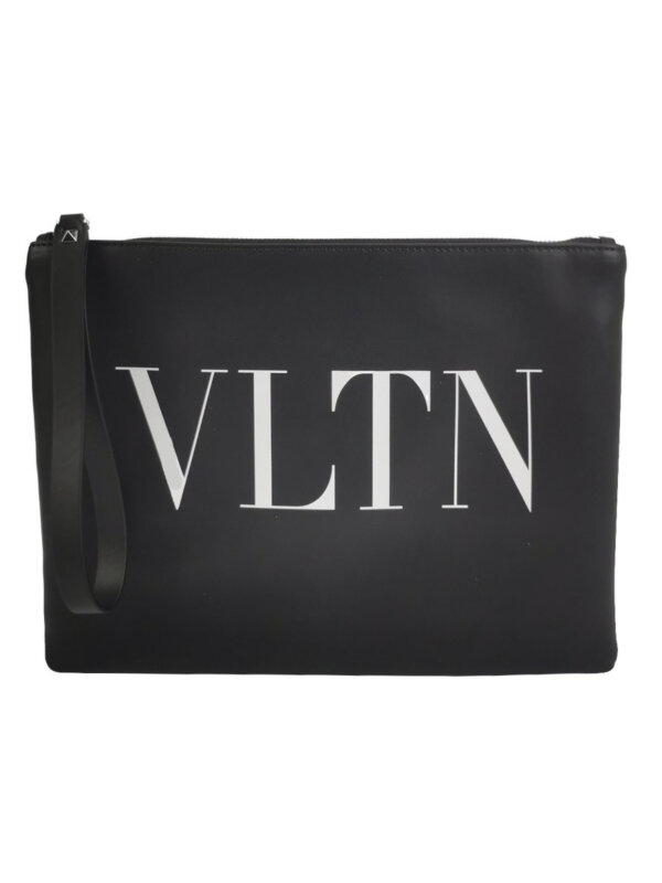 Valentino Garavani Logo Clutch