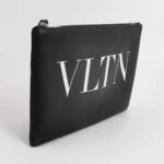 Valentino Garavani Calfskin Logo Clutch — фото 3