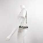 Alexander McQueen Jewelled Satchel Logo — фото 2